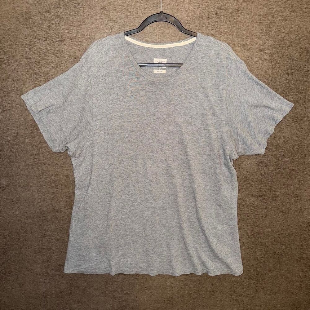 Rag-bone Women's Grey and Blue Shirt